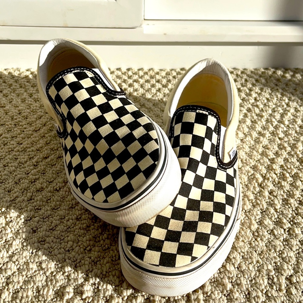 Vans Pull On On Sneakers Women’s Size 8/Men’s 6.5